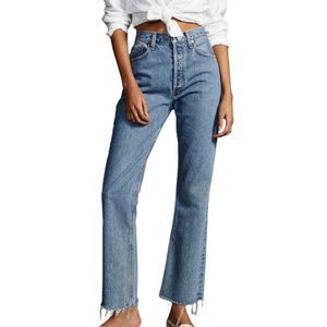 AGOLDE Mid Rise Relaxed Boot Jeans